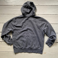 Nike Swoosh Grey Hoodie (Medium)