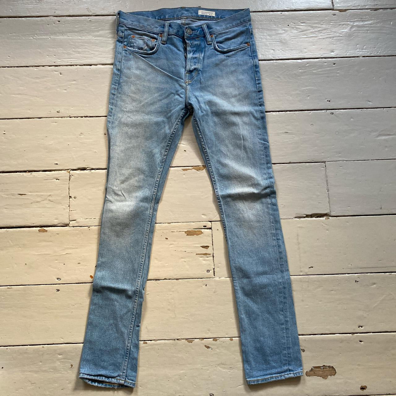 All Saints Light Blue Cigarette Jeans (30/31)