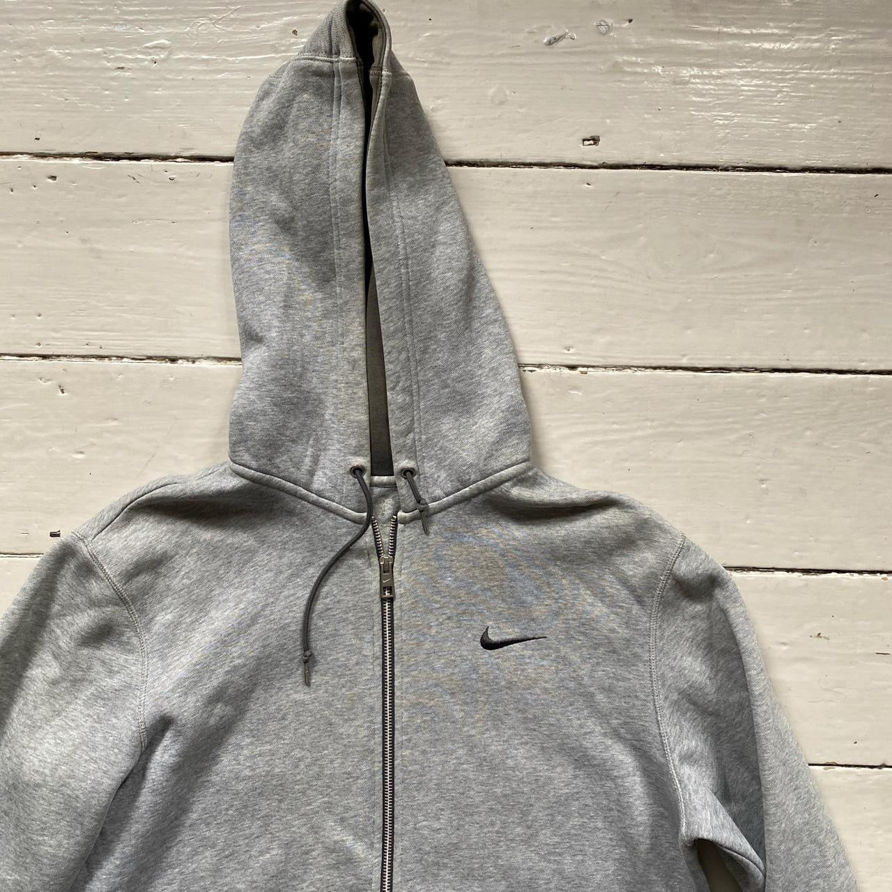 Nike Swoosh Hoodie Grey (Medium)