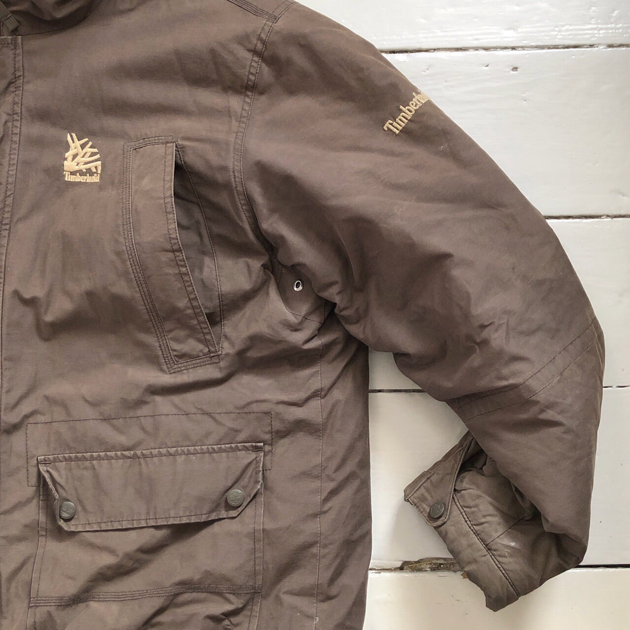 Timberland Parka Hooded Coat (Medium)