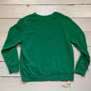 Nike Green and White Jumper (XL)