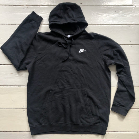 Nike Black Swoosh Hoodie (XL)
