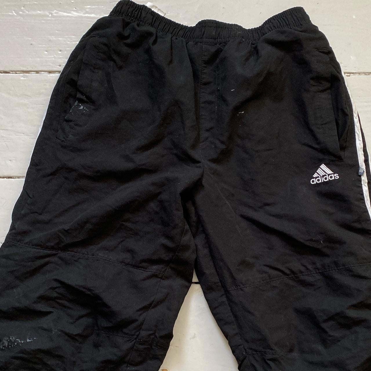 Adidas Black Shell Bottoms (Small)