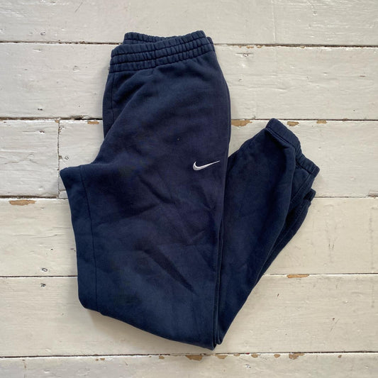 Nike Swoosh Navy Joggers (Medium)