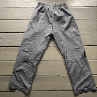 Adidas Repeat Logo Grey Shell Bottoms (Small)