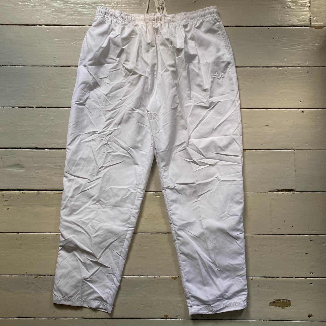 Fila White Shell Bottoms (XXL)