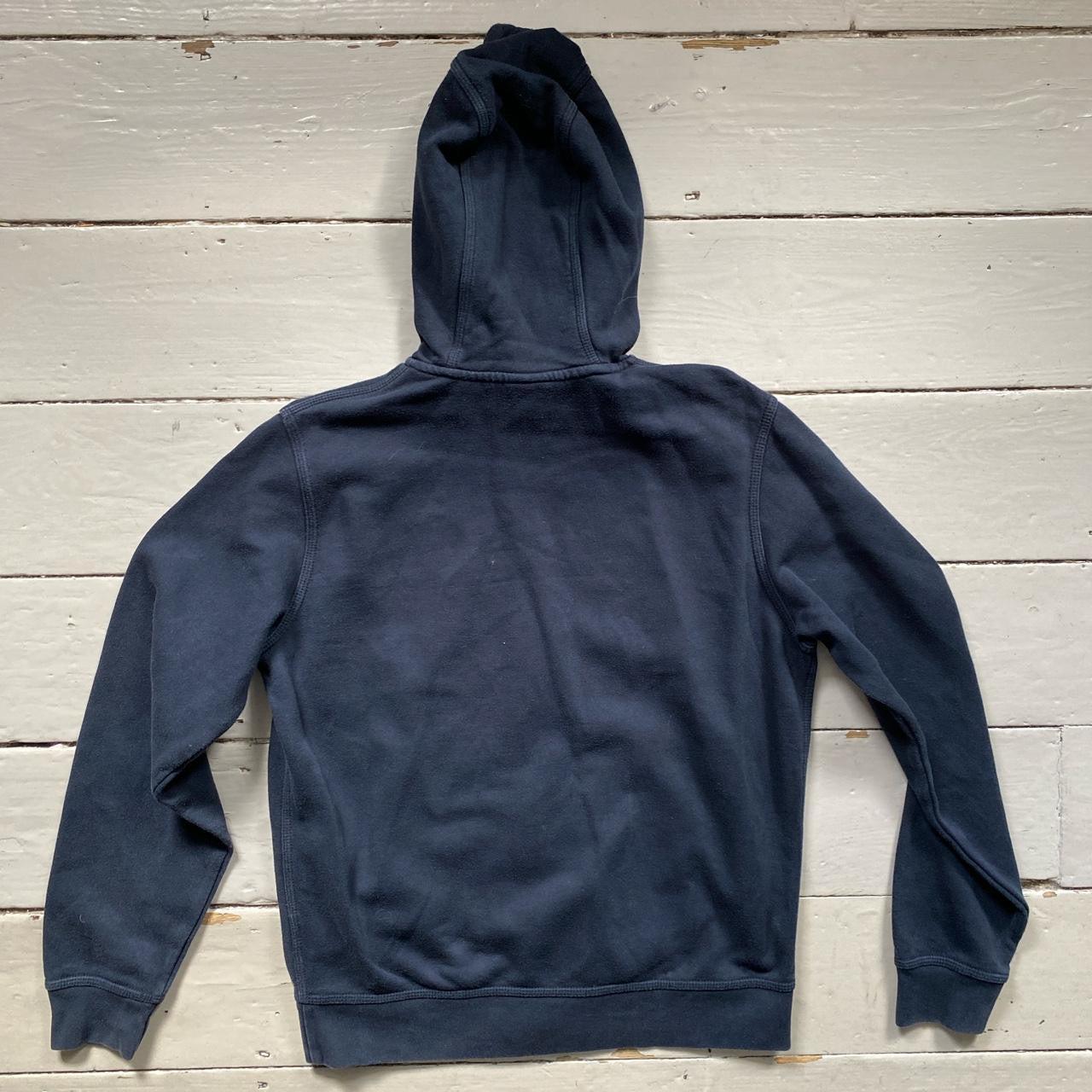 Nike Swoosh Navy Hoodie (Medium)