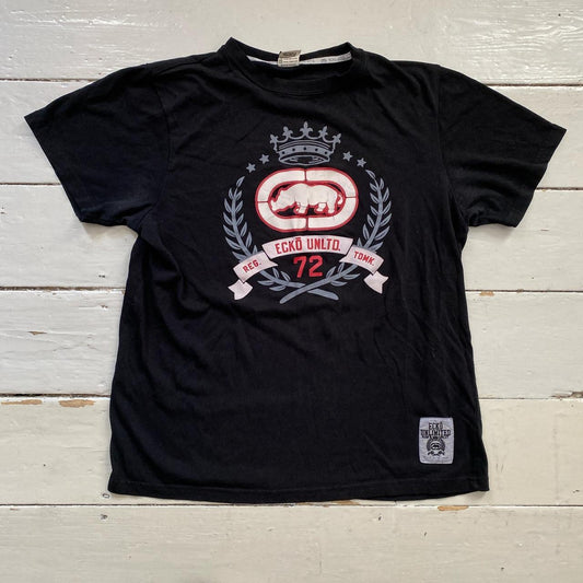 Ecko UNLTD Black T Shirt (Large)