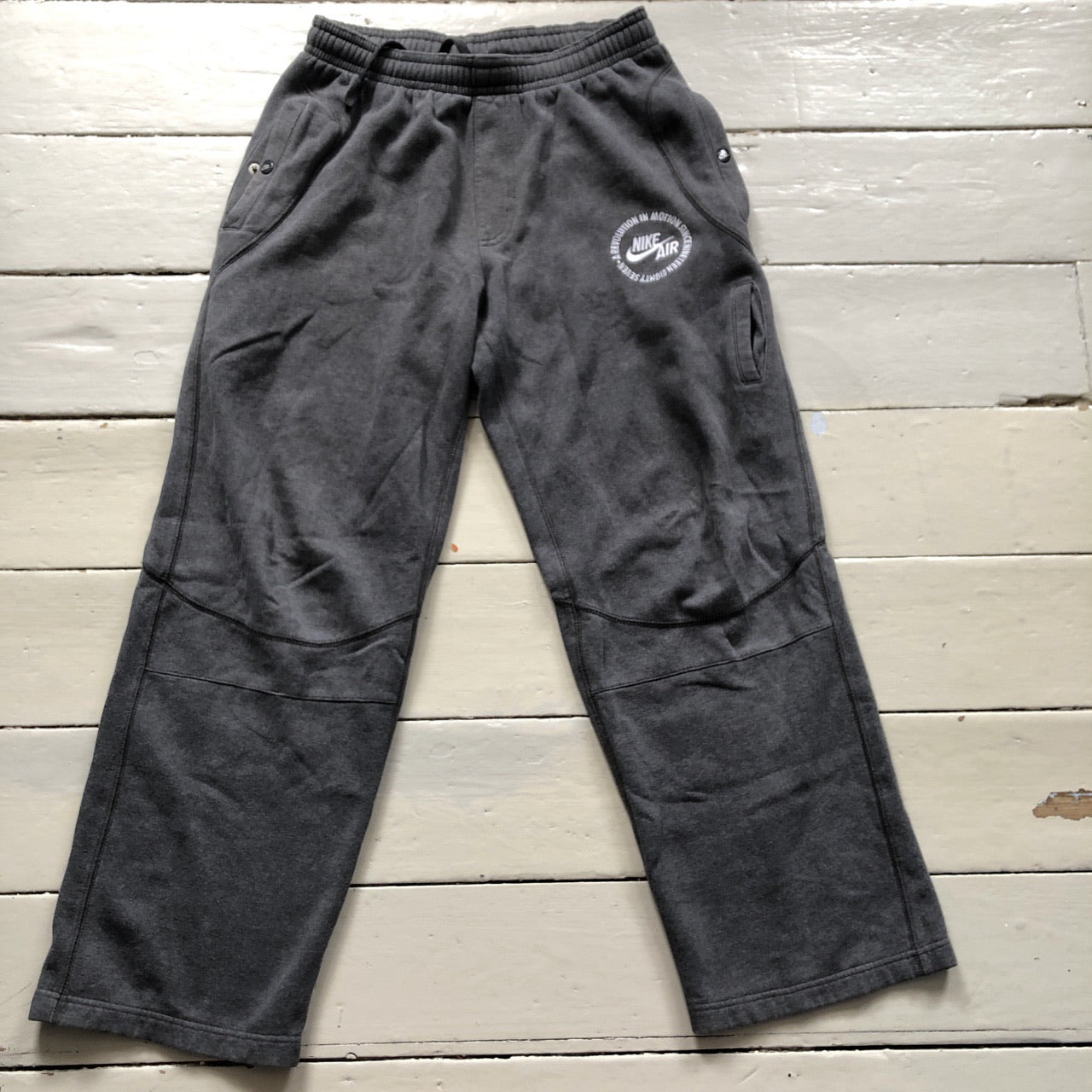 Nike Air Swoosh Grey Joggers (Medium)