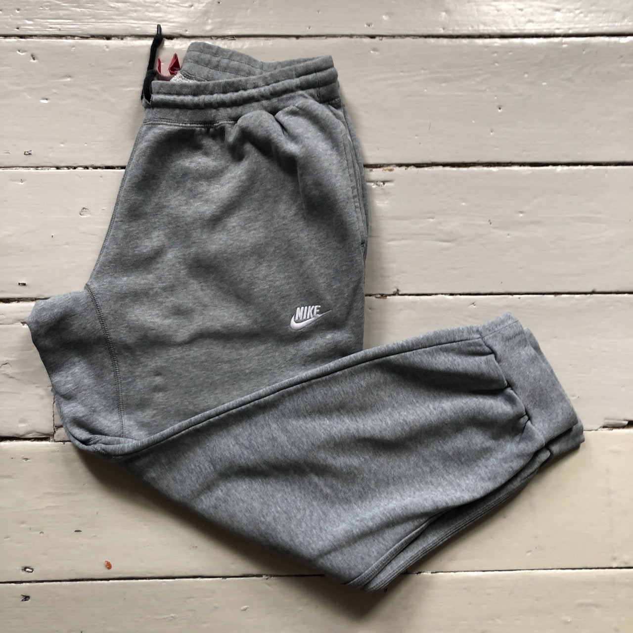 Nike Grey Jogger Bottoms (XL)
