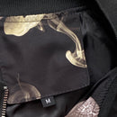 Black Skulls Bomber Jacket (Medium)