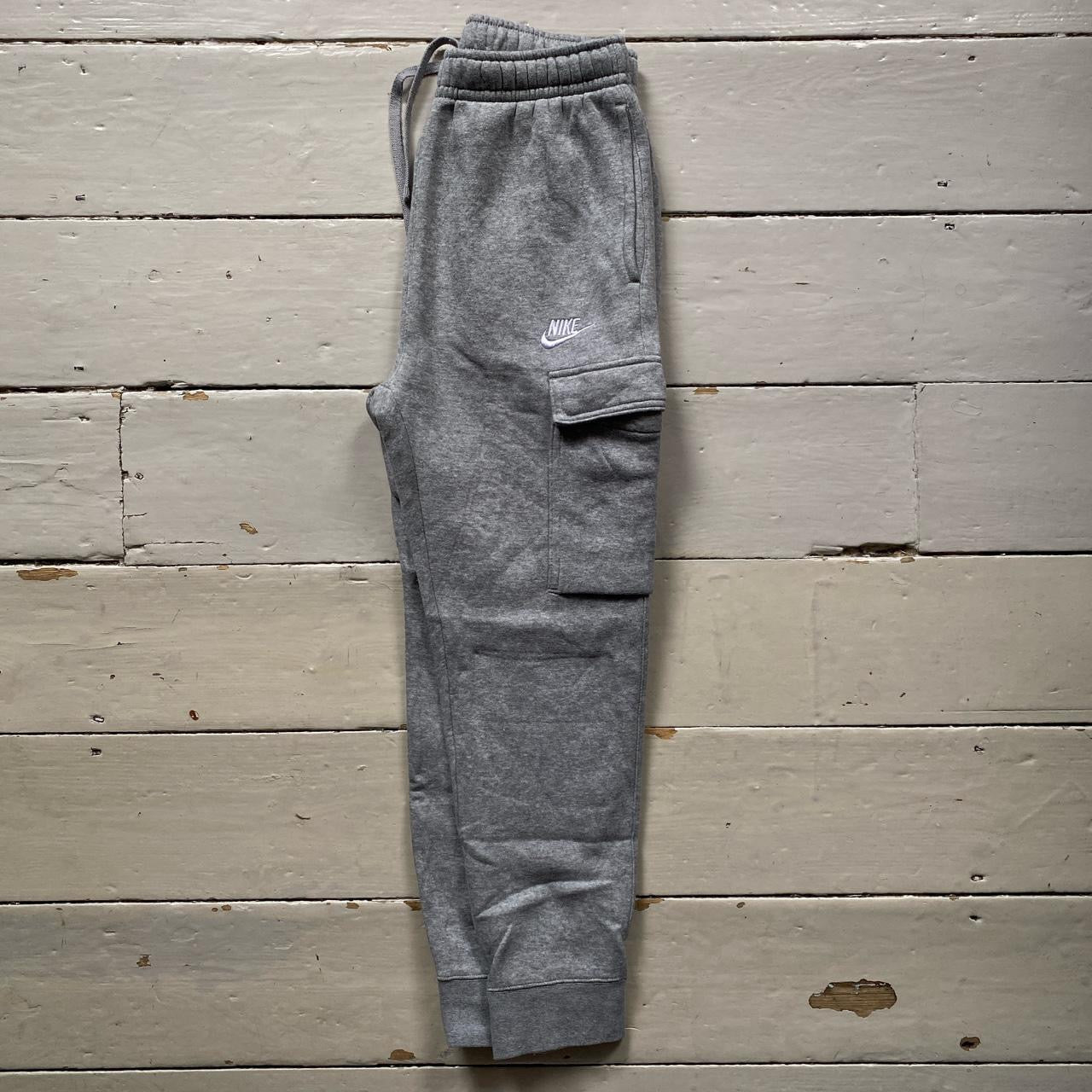 Nike Swoosh Cargo Grey Bottoms (XS)