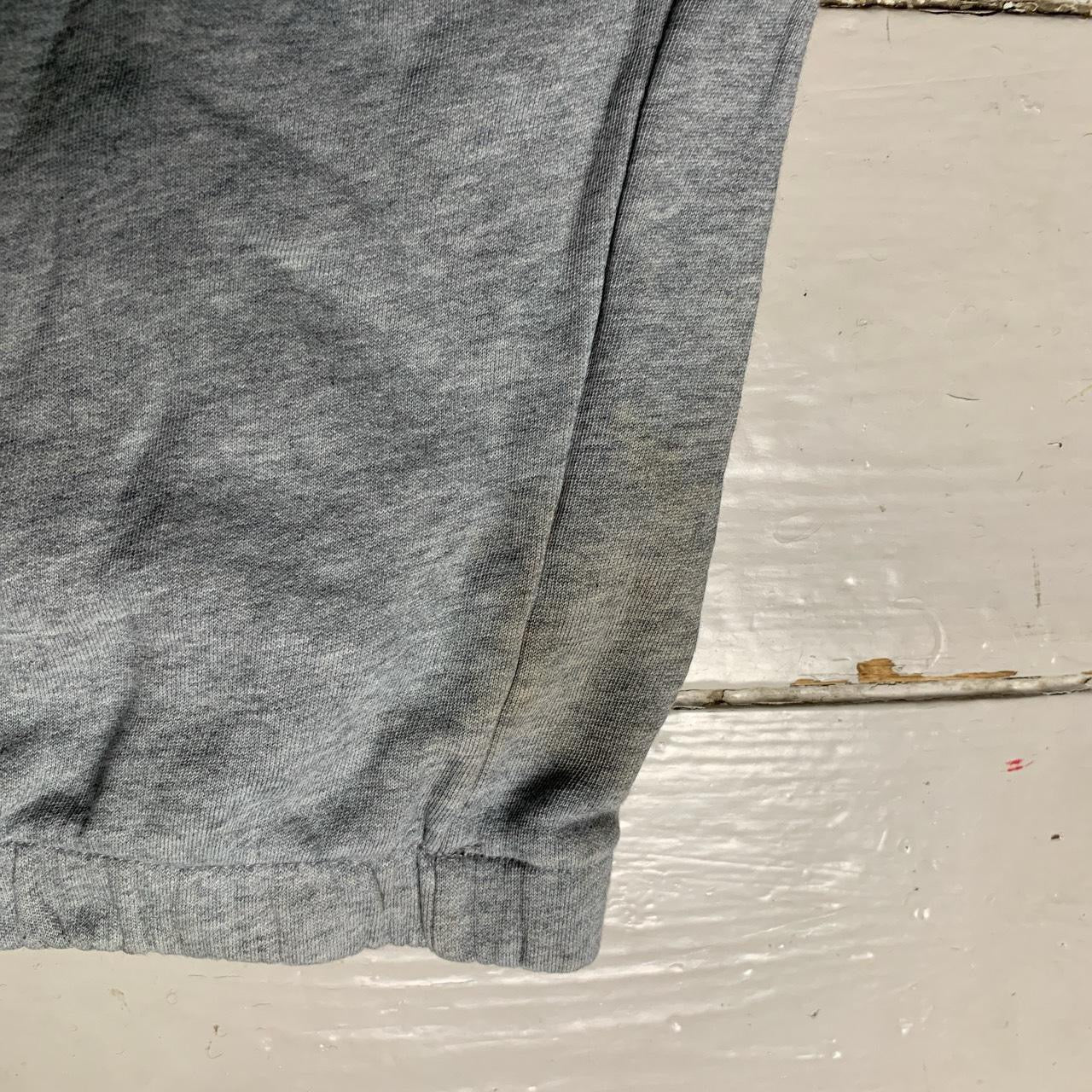 Nike Swoosh Joggers Grey and White (Large)