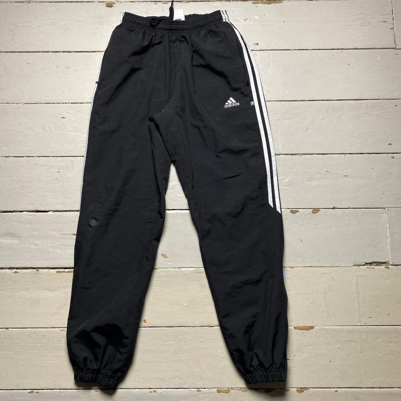 Adidas Shell Bottoms Black and White (Small)