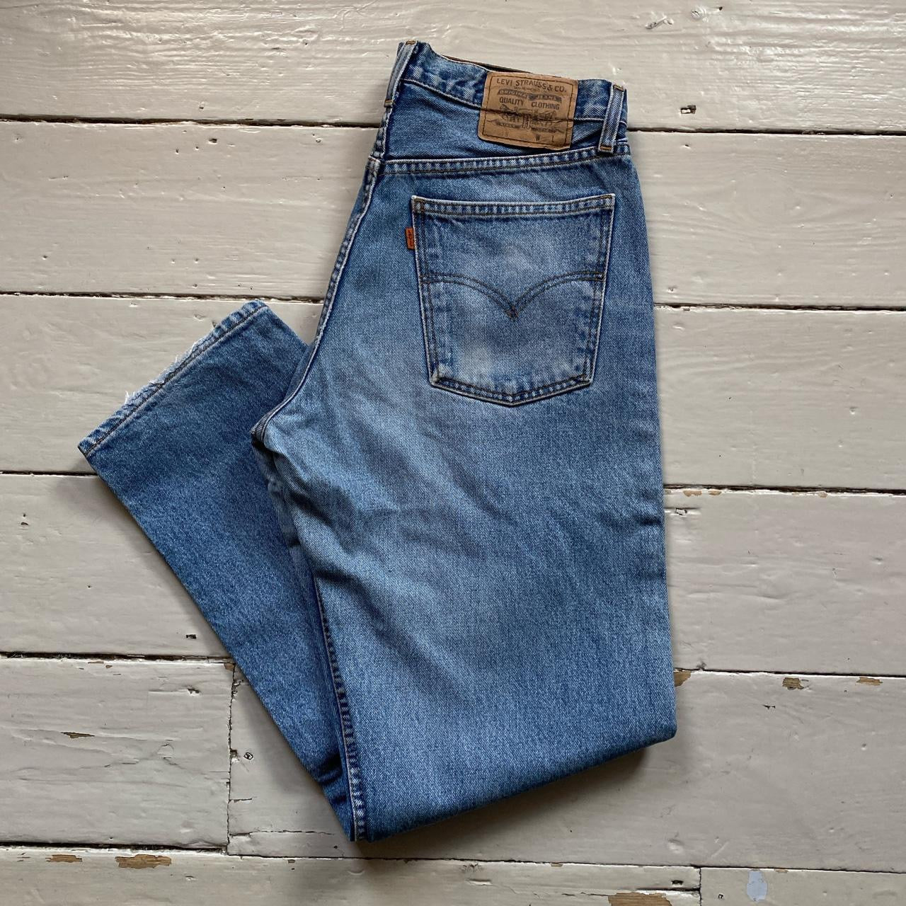 Levis 618 Orange Tab Jeans (34/32)