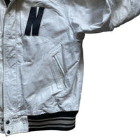 Noose Leather Vintage White Jacket (M)