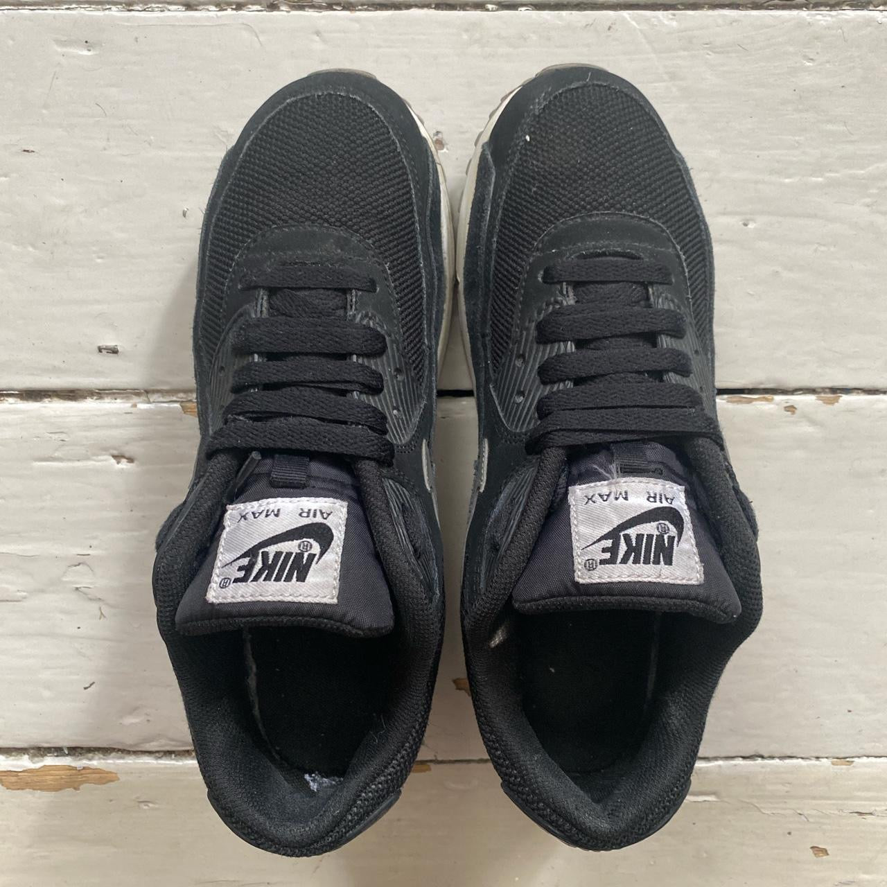 Nike Air Max 90 Black Silver (UK 7)