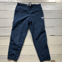 Adidas Vintage Blue Shell Bottoms (Medium)