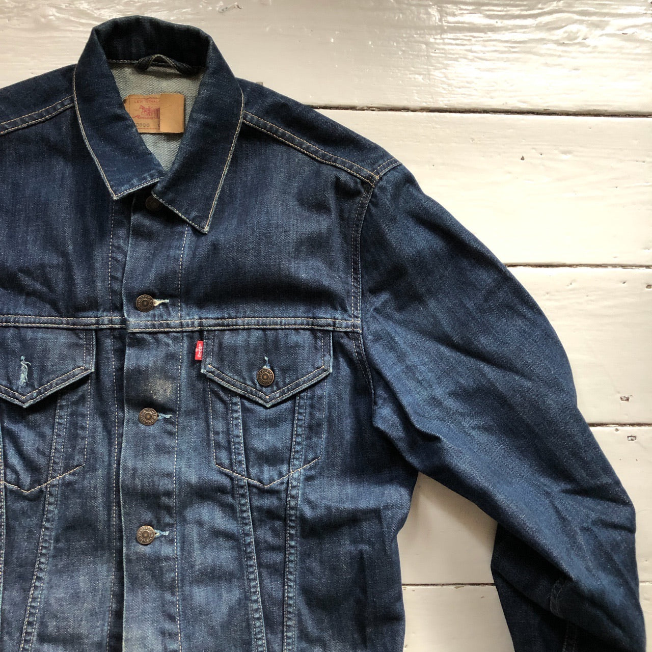 Levis Stonewash Denim Jacket (XL)