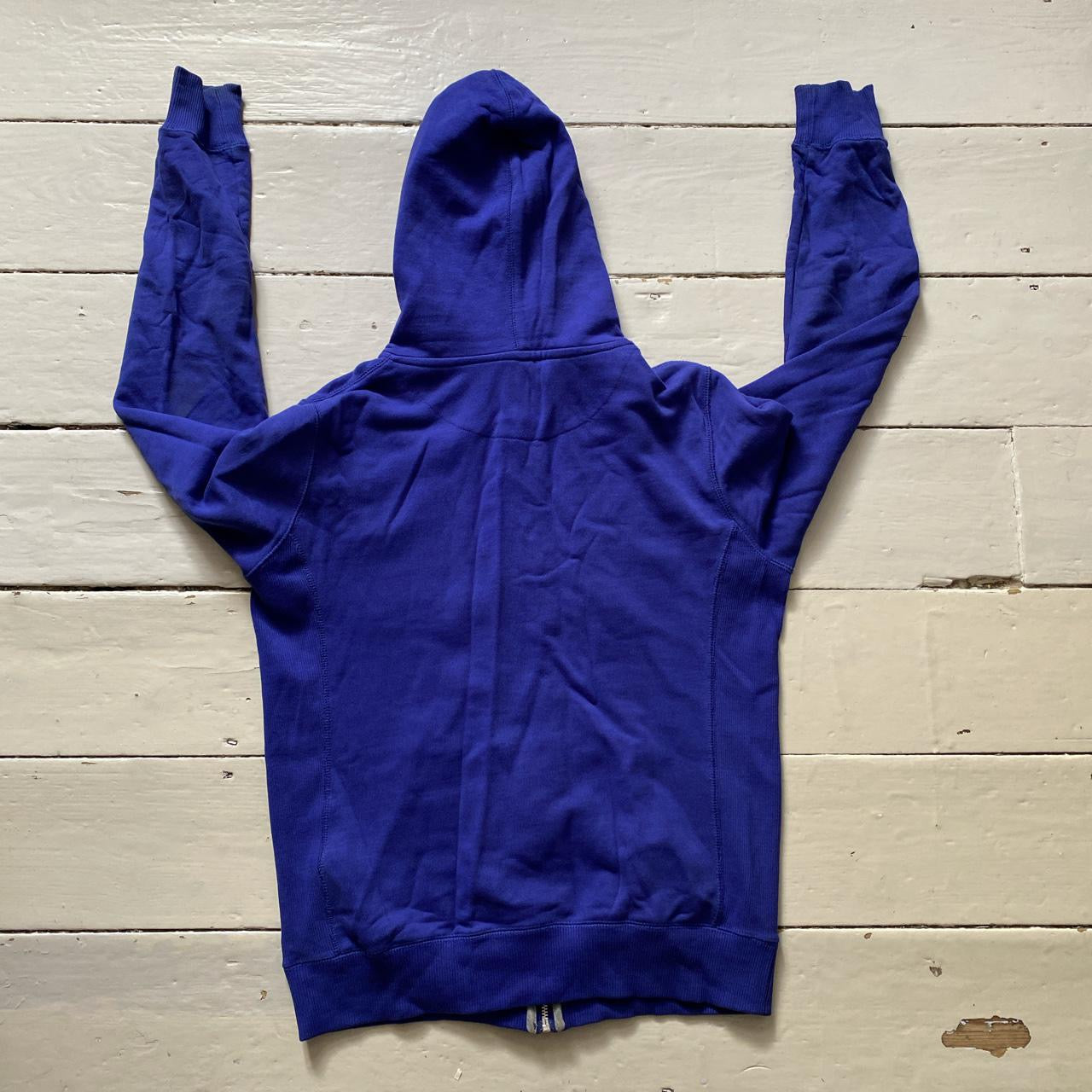 Nike Swoosh Blue/Purple Hoodie (Large)