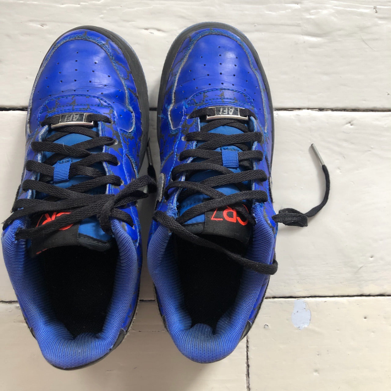 Nike Air Force Lunar CR7 Blue (UK 4)