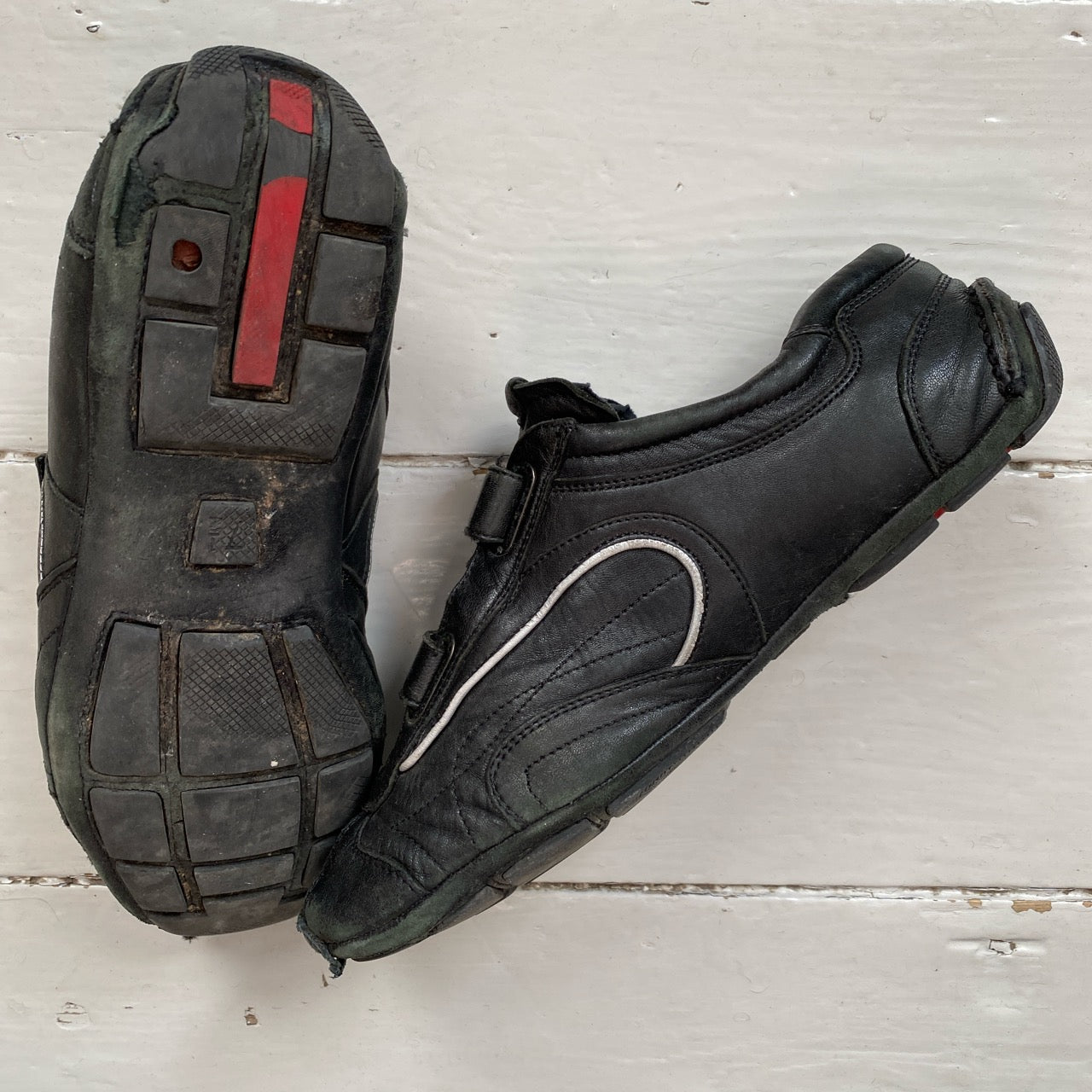Prada Leather Driving Shoes (UK 7.5)
