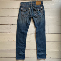 True Religion  Ricky White Stitch Jeans (31/34)