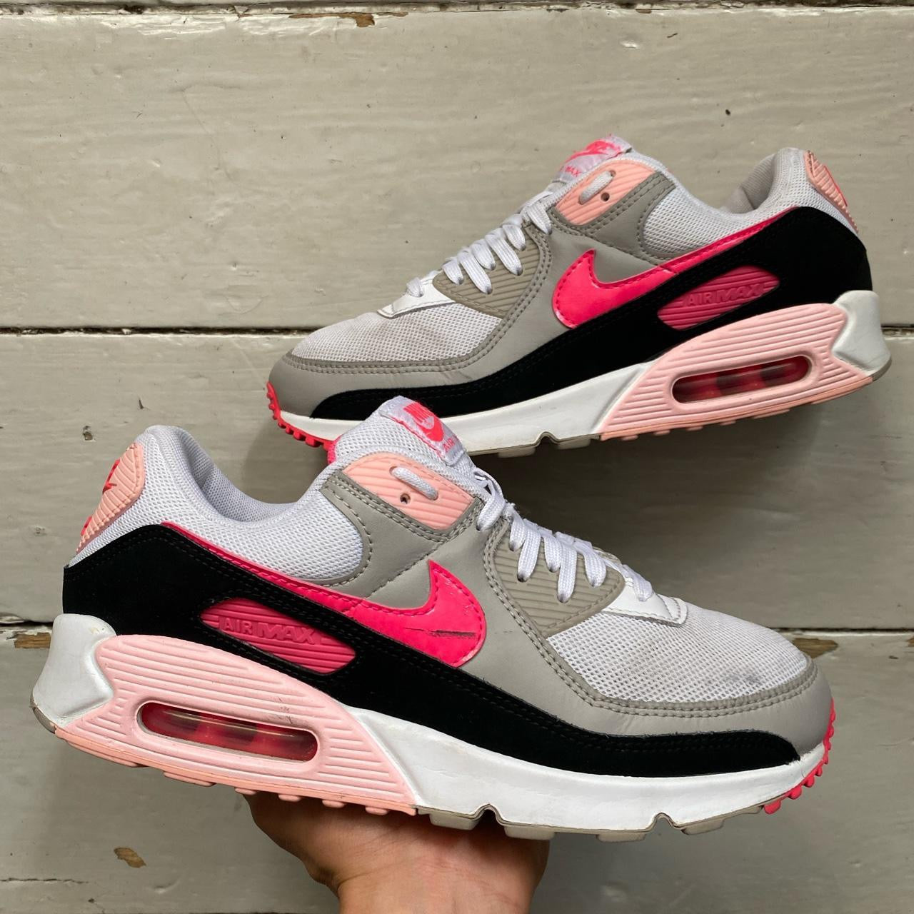 Nike Air Max 90 Rose Hot Pink (UK 8)