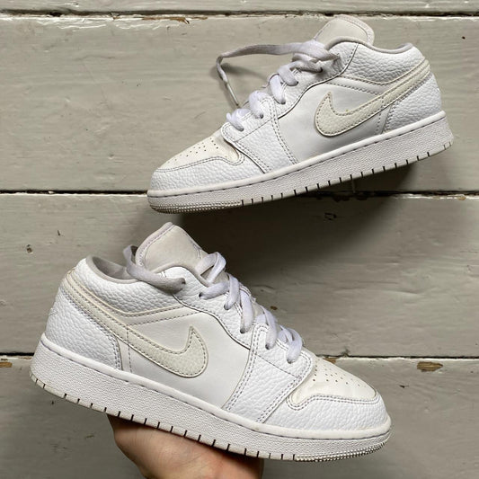 Jordan 1 White Low (UK 4.5)