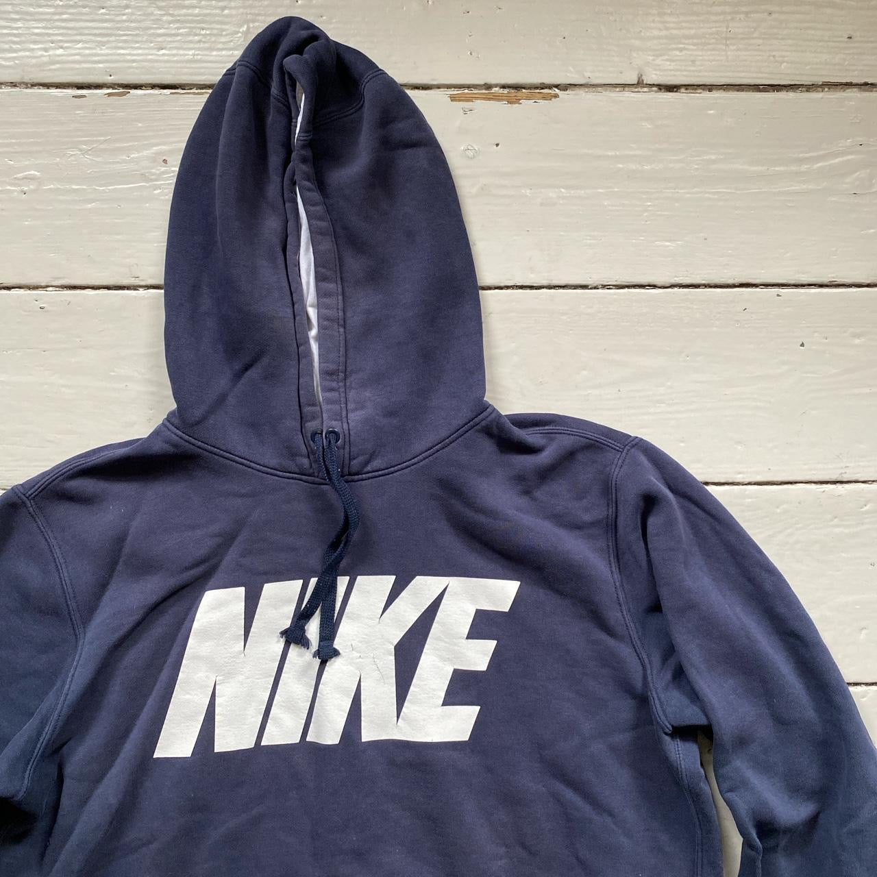 Nike Club Navy Hoodie (Large)