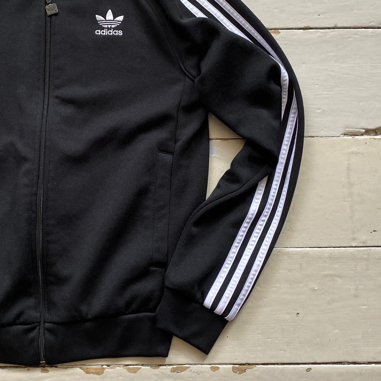 Adidas SST Black Track Jacket (Small)