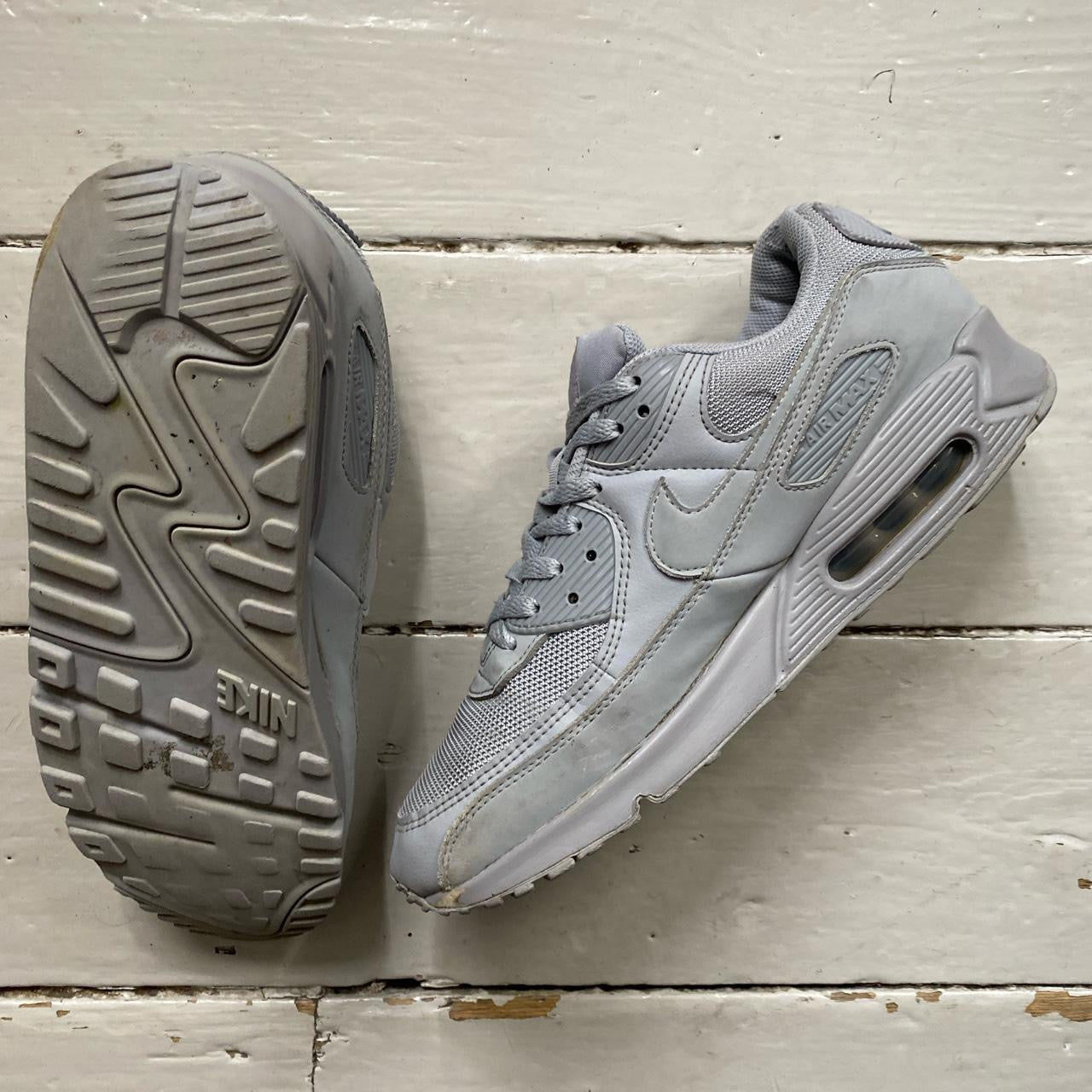 Nike Air Max 90 Silver Grey (UK 10)