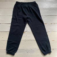 Nike Swoosh Black Joggers (Large)