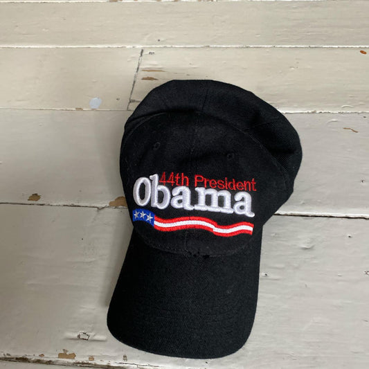 Barack Obama 44th President Black Cap