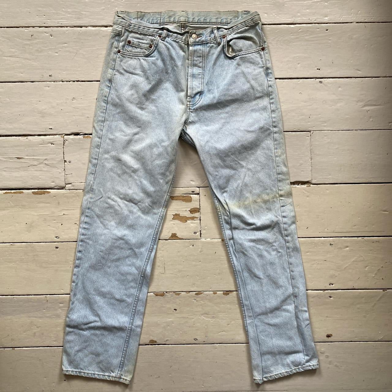 Levis 501 Light Blue Jeans (36/32)