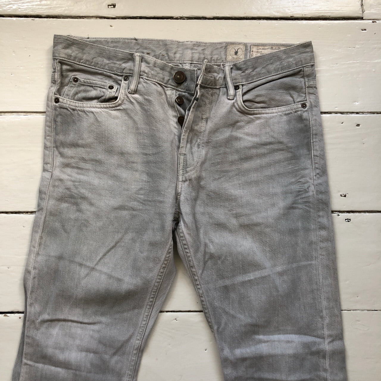 All Saints Light Grey Jeans (30/27)