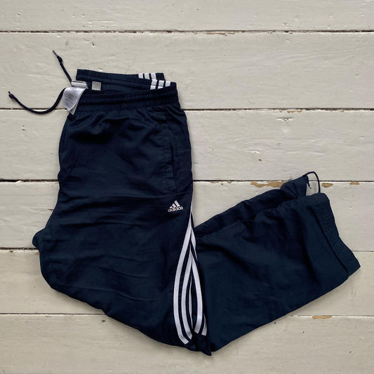 Adidas Navy Shell Bottoms (Large)