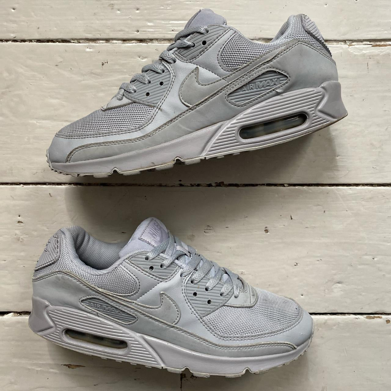 Nike Air Max 90 Silver Grey (UK 10)