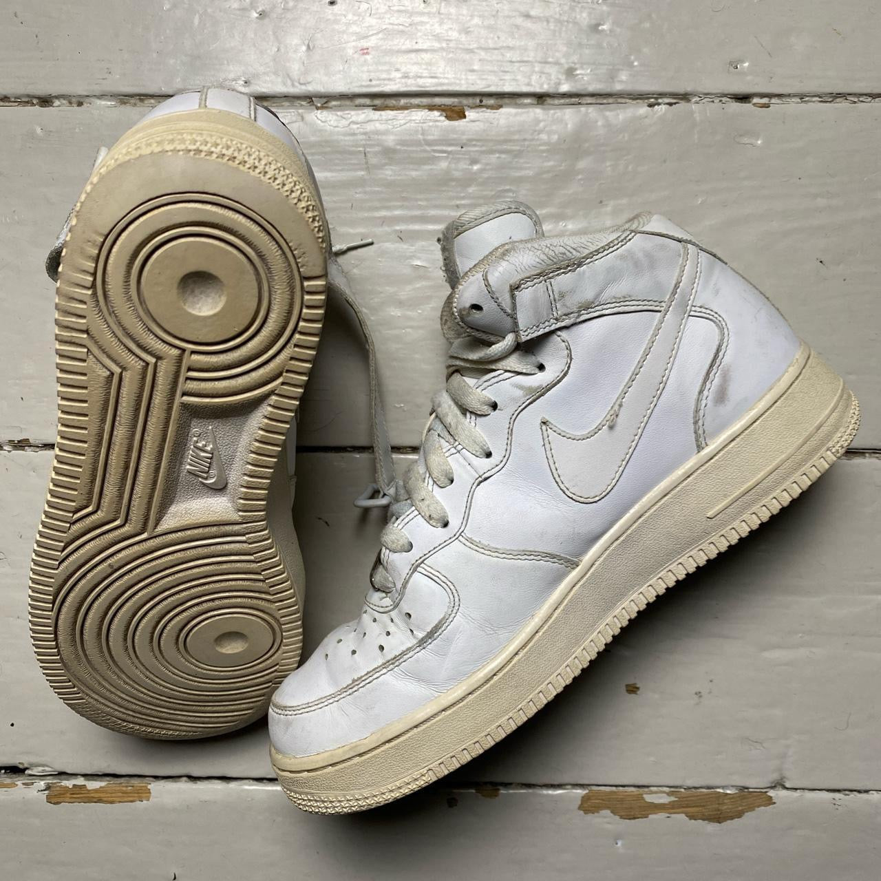 Nike Air Force 1 Mid White (UK 6)