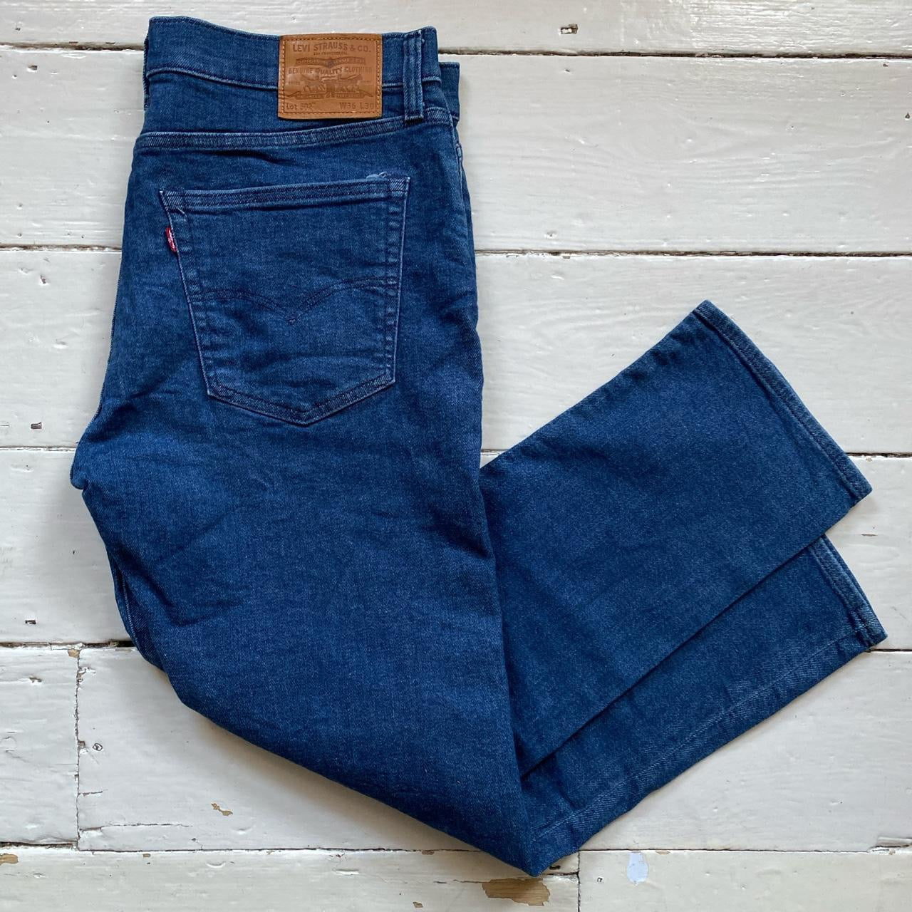 Levis 502 Blue Jeans (36/30)