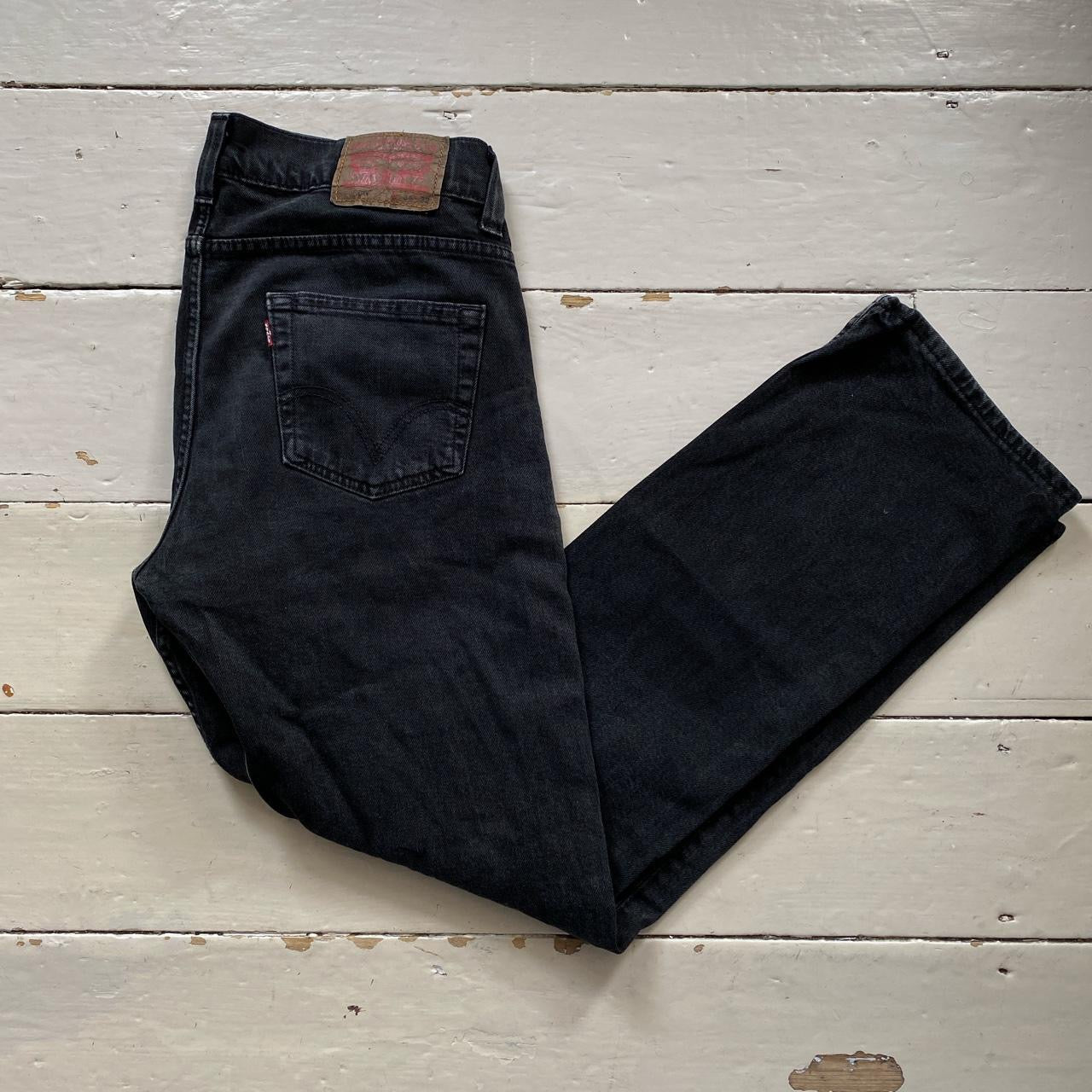 Levis 505 Black Jeans (34/32)