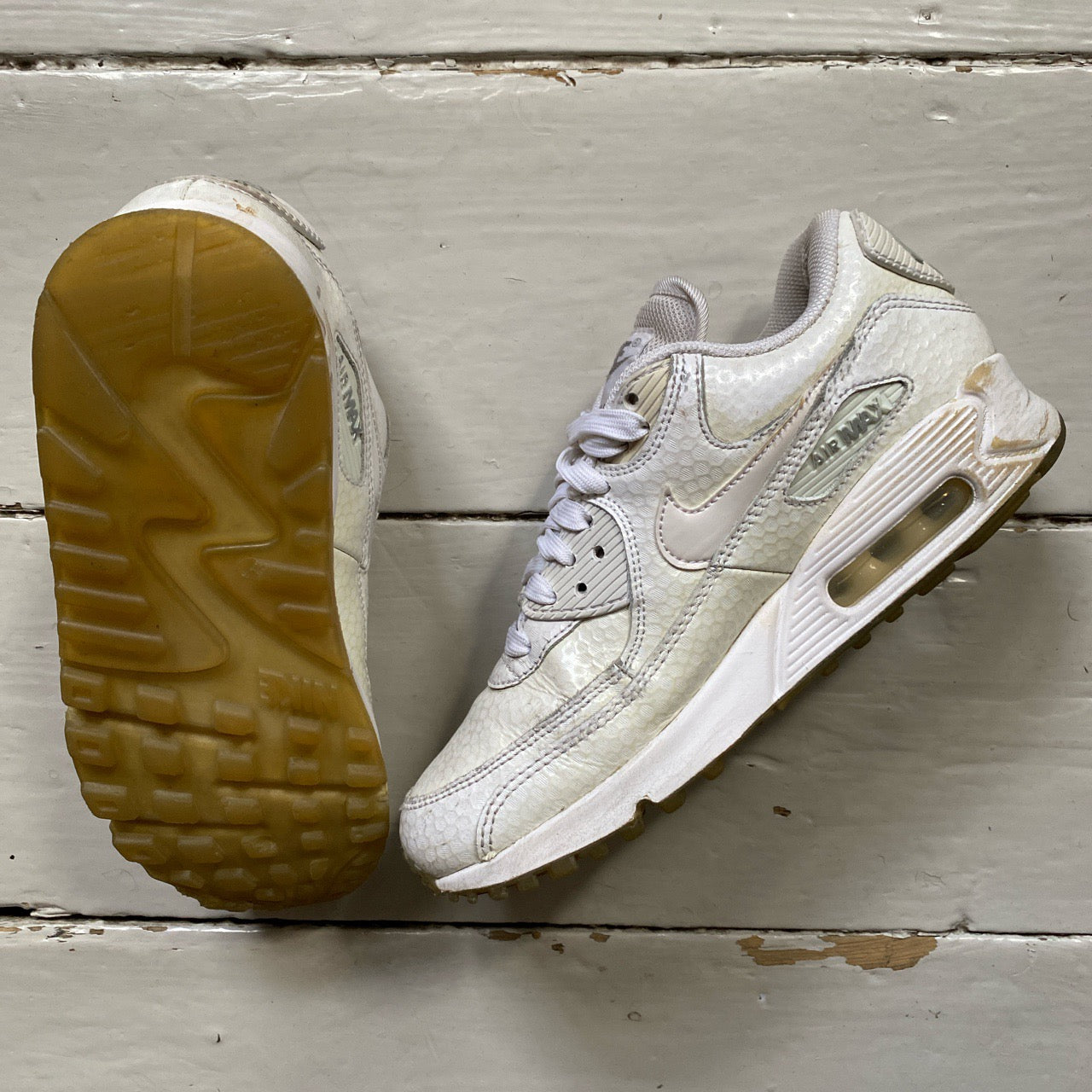 Nike Air Max 90 White (UK 3.5)