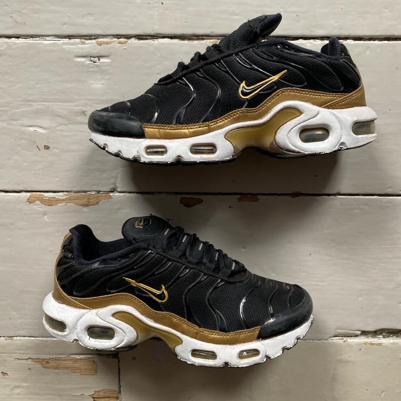 Nike TN Air Max Plus Black Gold (UK 4.5)