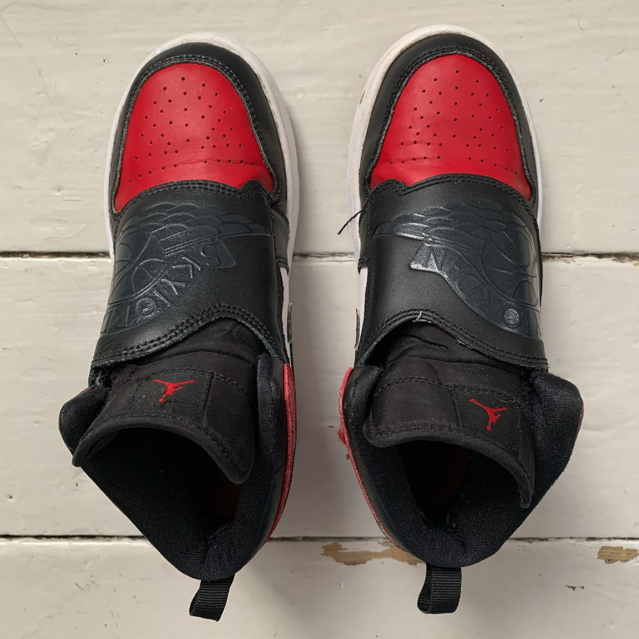 Jordan Sky 1 Bred Kids (UK 2.5)