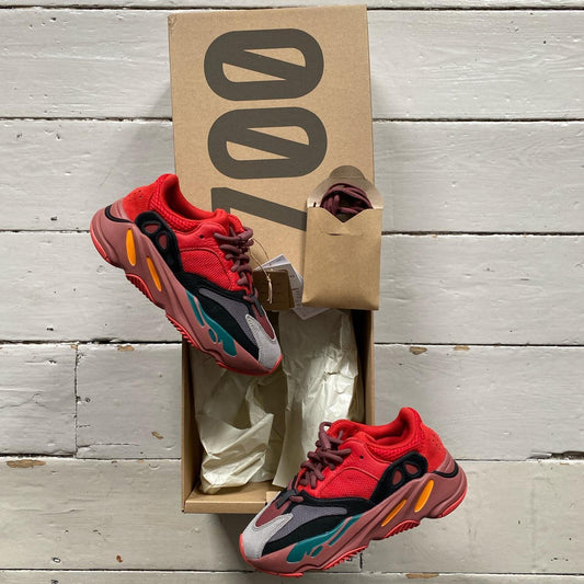 Yeezy 700 Hi Red Red (UK 4.5)