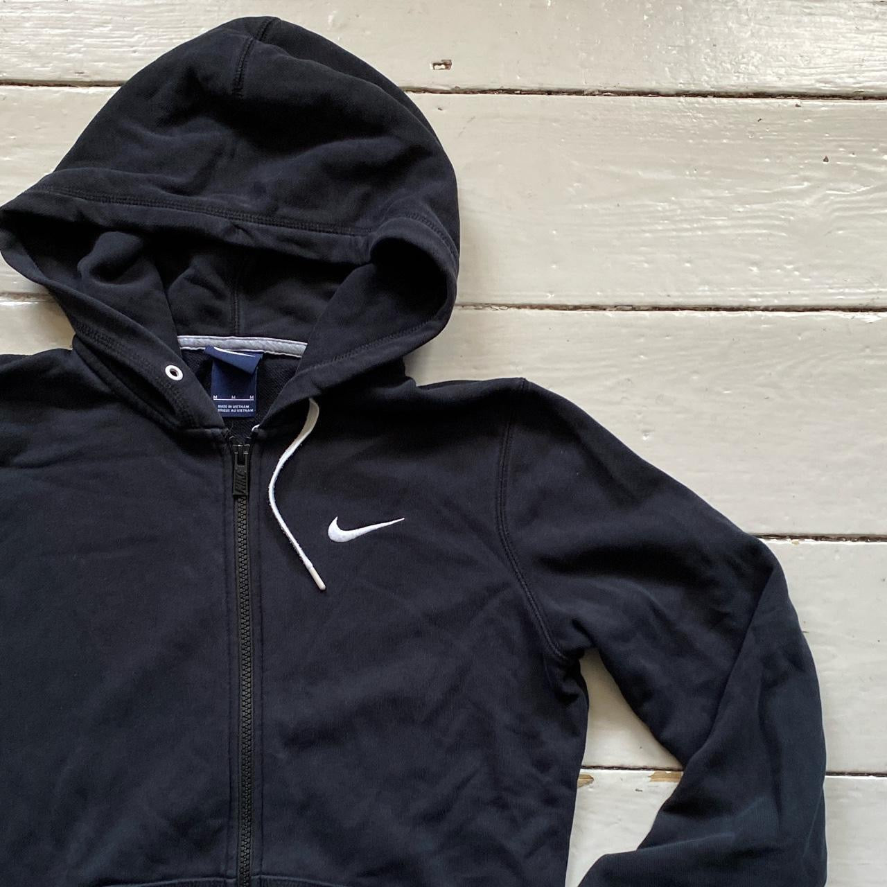 Nike Swoosh Black Hoodie (Medium)