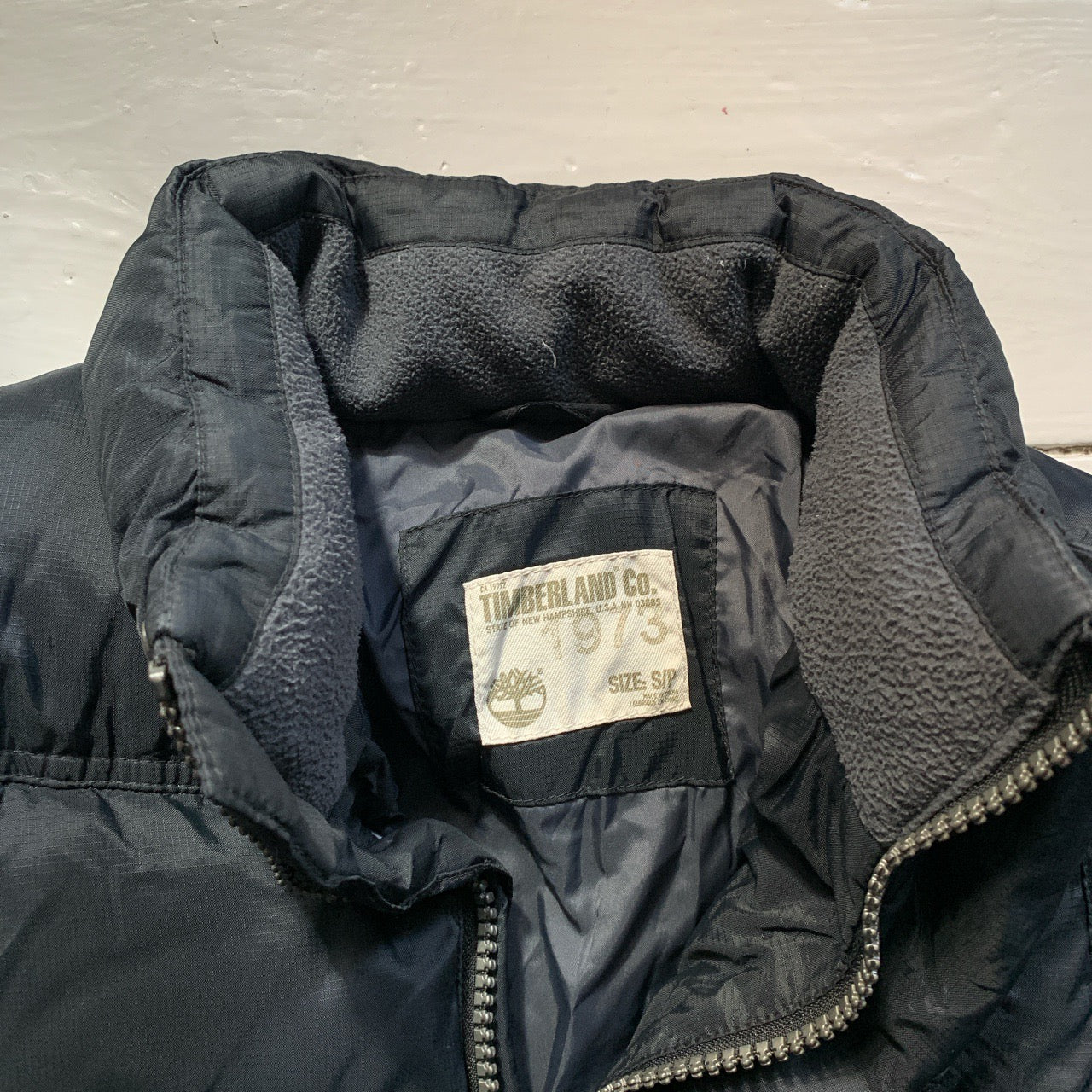 Timberland Puffer Jacket Black (Small)