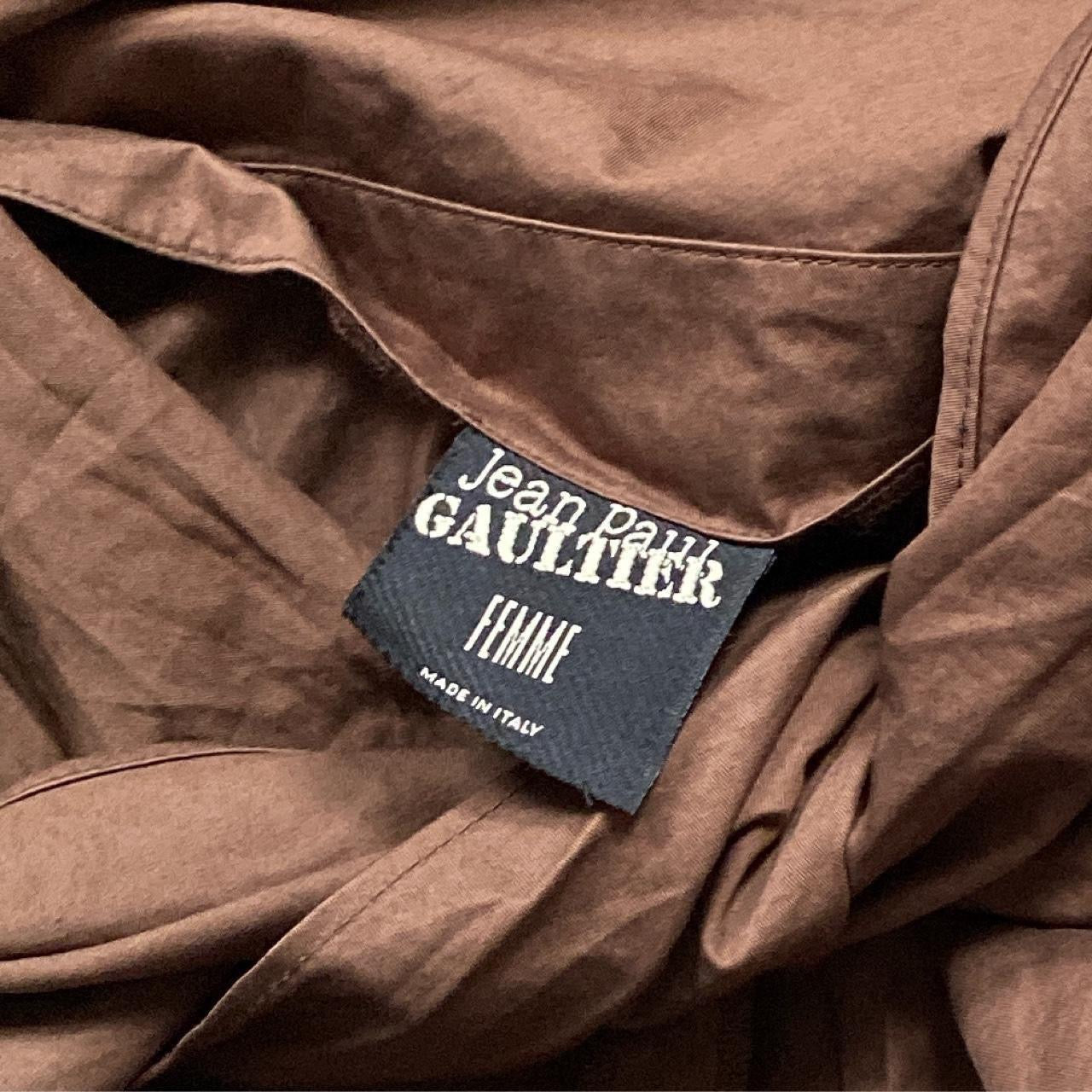 Jean Paul Gaultier Womens Brown Jacket (Size UK 10 Womens)