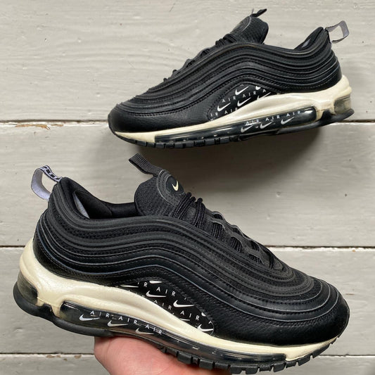 Nike Air Max 97 Black and White (UK 4)