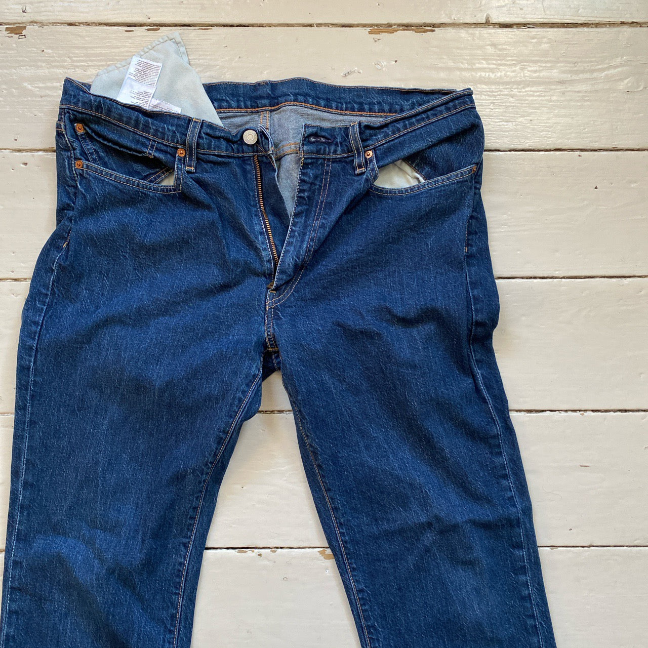 Levis 514 Navy Jeans (36/30)